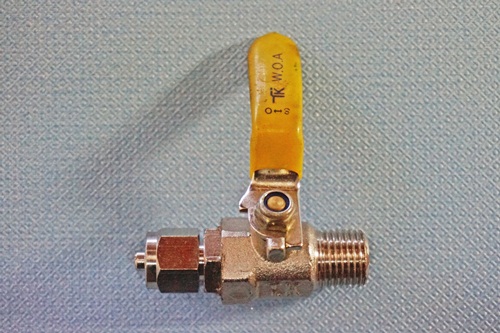 이온수기밸브12mm-6mm출수