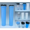 하우징대용량-10inch/(1 inch)/ (3/4 inch)/(1/2inch)투명하우징U.S.A.(CLEAR) 사이즈(10inch) 배관약 -