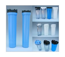하우징대용량-10inch/(1 inch)/ (3/4 inch)/(1/2inch)투명하우징U.S.A.(CLEAR) 사이즈(10inch) 배관약 -