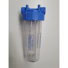 하우징(10inch)-대용량 투명 -19mm(1/2inch)15A